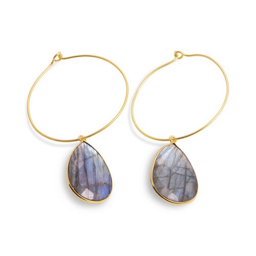 Stella Earrings (Multiple Stone Options)